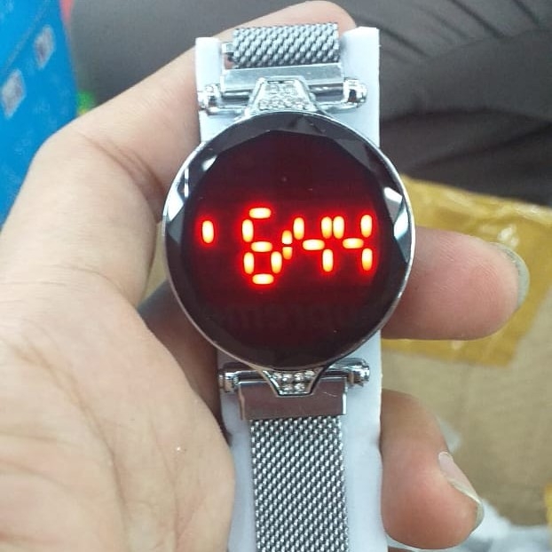 Jam Mangnet Layar Led