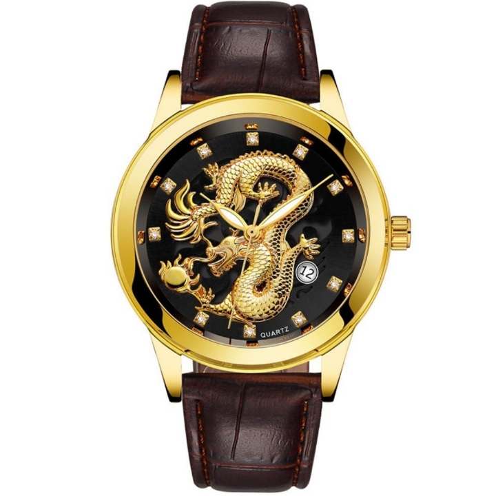 Jam Tangan Pria Dragon Date Anti Air