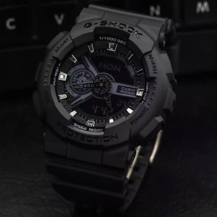 Jam Tangan Pria G-shock Sporty Black