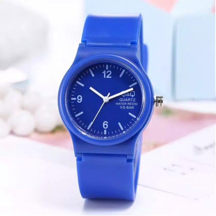 Jam tangan QQ tali rubber candy 5