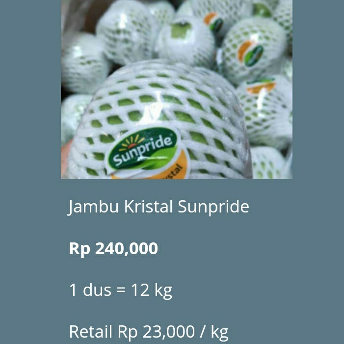 Jambu Kristal