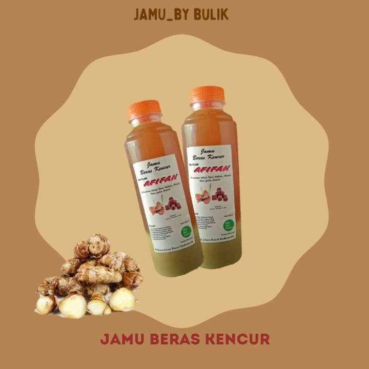 Jamu Beras Kencur