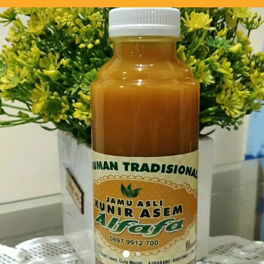 Jamu Kunir Asem Alfafa