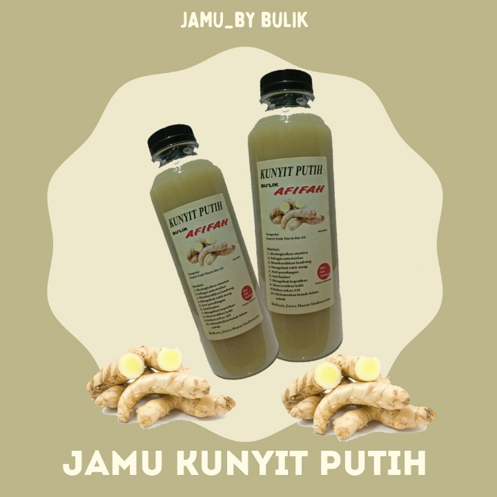 Jamu Kunyit Putih