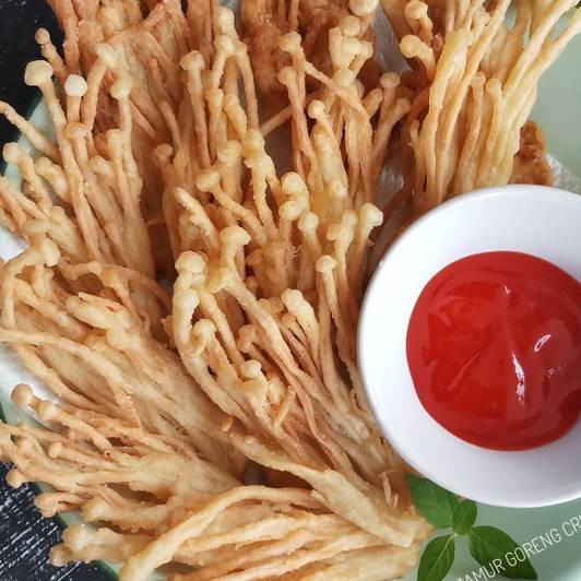 Jamur Enoki Crispy