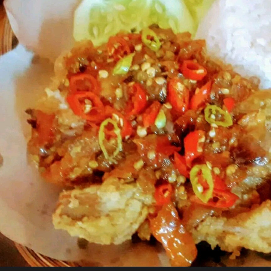 Jamur Geprek Tanpa Nasi