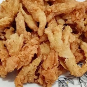 Jamur Kremes Ayam Bawang