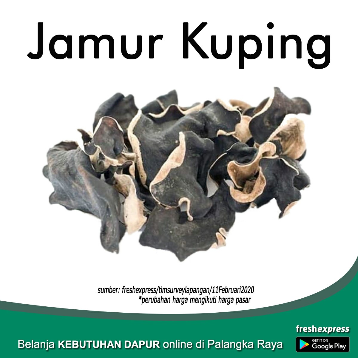 Jamur Kuping 1 Kg