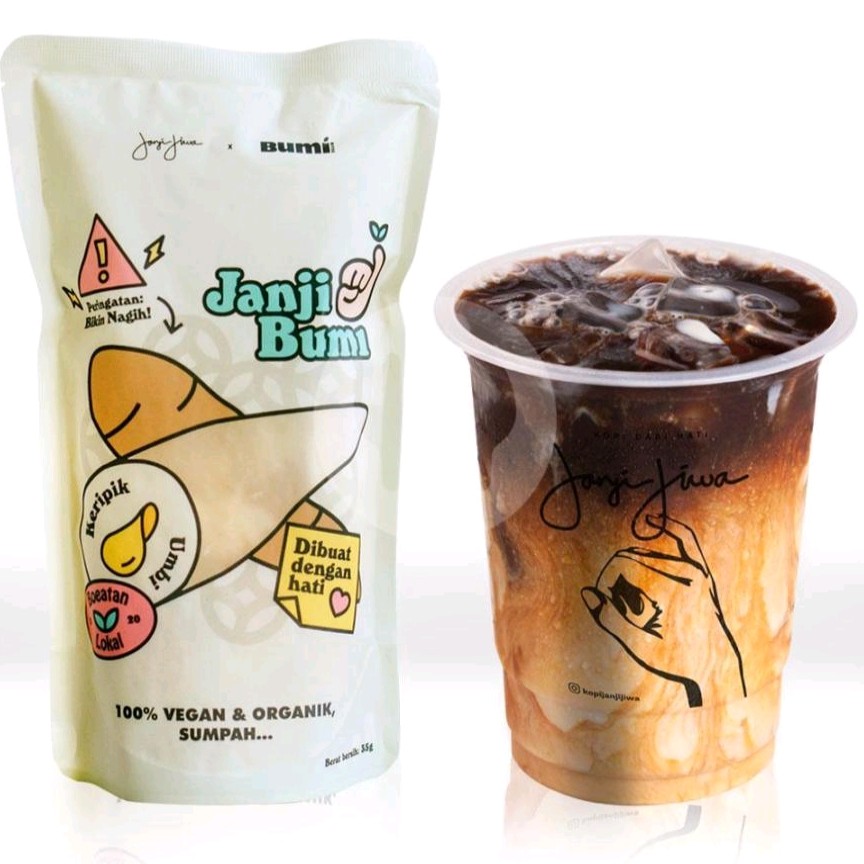 Janji Bumi dan Soy Coffee Latte