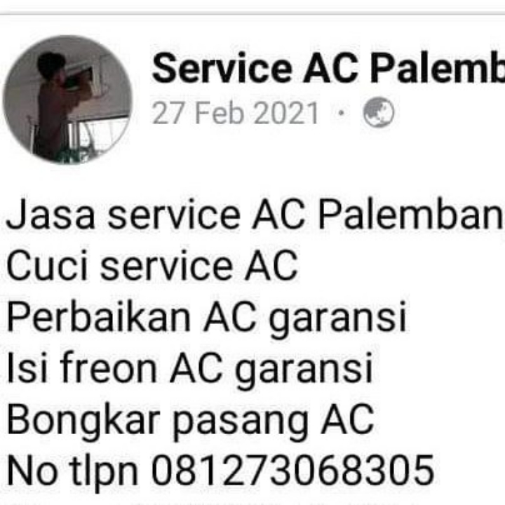 Jasa Service Ac Palembang Siap Jln