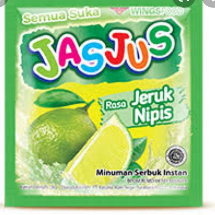 Jasjus Rasa Jeruk Nipis Sachet