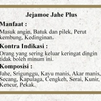 Jejamoe Jahe Plus 2