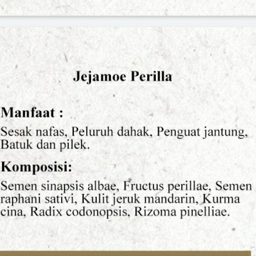 Jejamoe Perilla 2