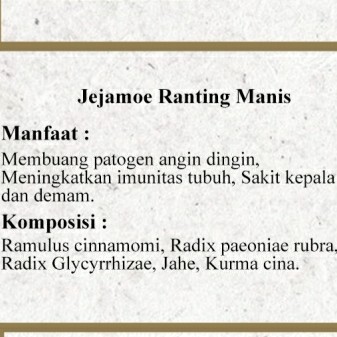 Jejamoe Ranting Manis 2