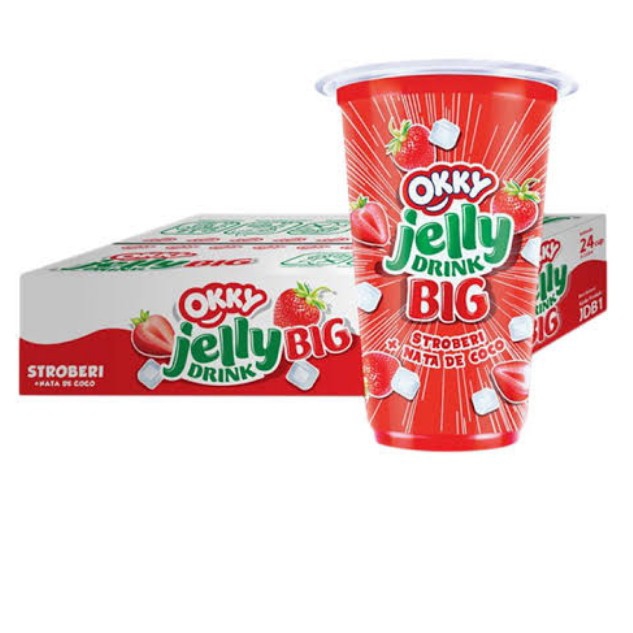 Jelly Drink Big Stroberi