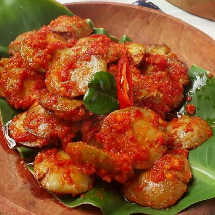 Jengkol Sambal Balado Teri