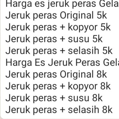 Jeruk Peras Original