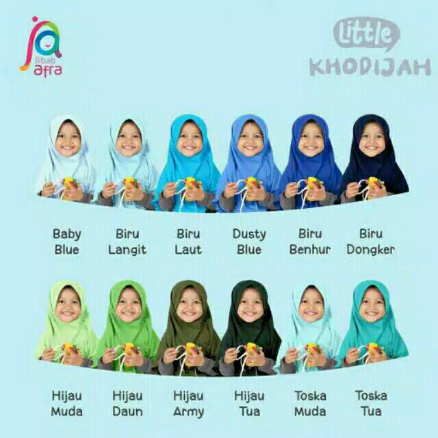 Jilbab Anak SD Kecil Afra Instan Model Renda Bahan Kaos Adem 5