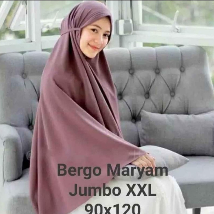 Jilbab Bergo Maryam Syari