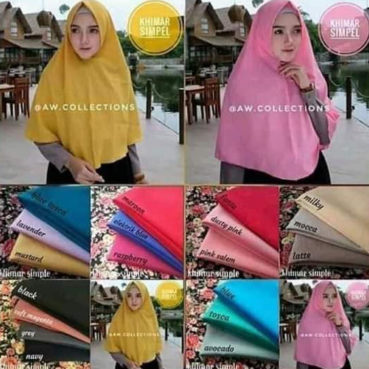 Jilbab Instan Bahan Asahi