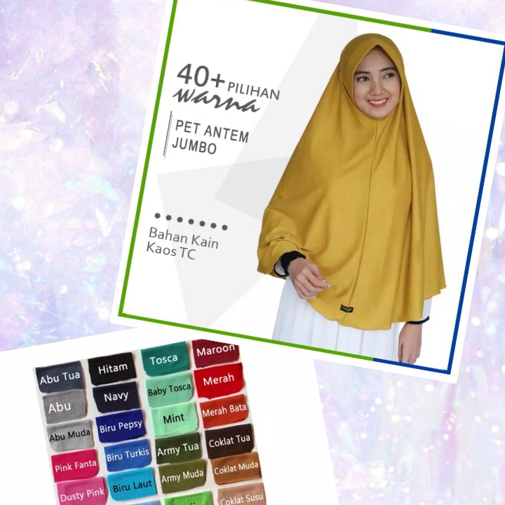 Jilbab Kaos Jumbo 