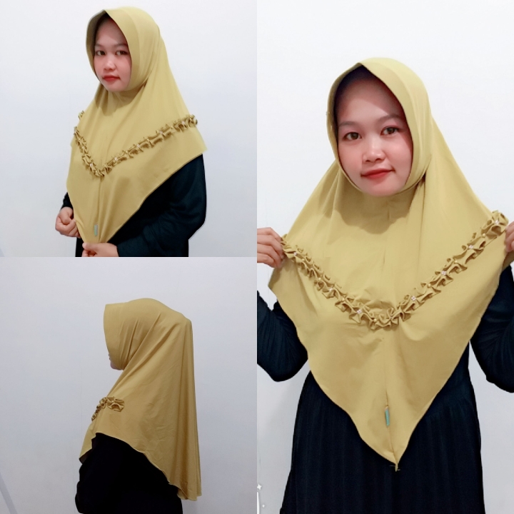 Jilbab Khimar Instan Gotik Standart