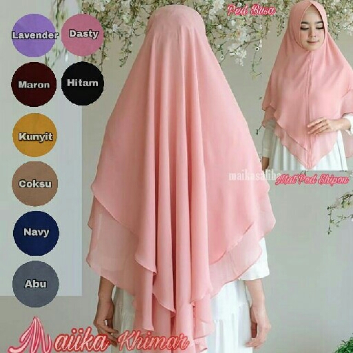 Jilbab Khimar Maiika