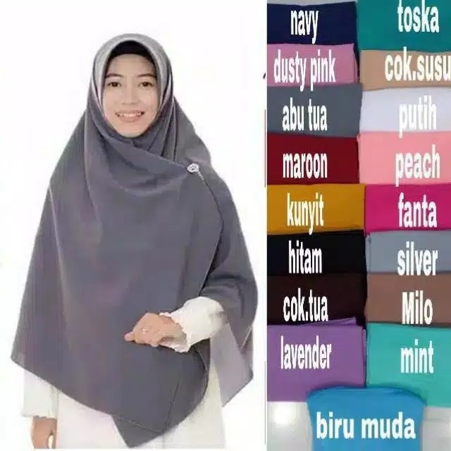 Jilbabhijab 130x130 segiempat wolfis  square wolfis  wolfis segi em