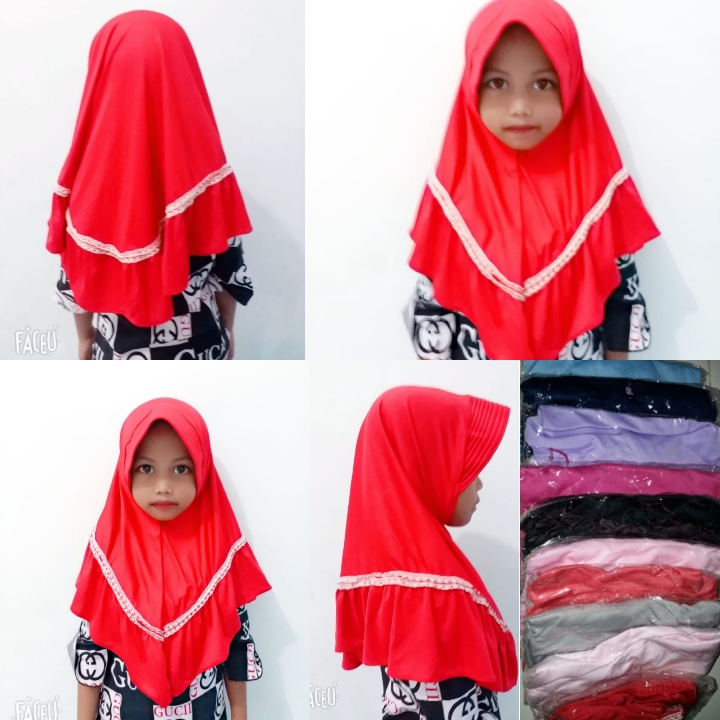 Jilban Khimar Anak Instan