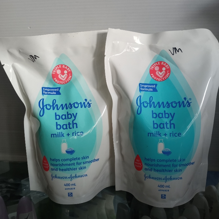 Johnsons Baby Bath Milk Rice