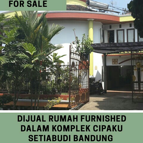 Jual Rumah Komplek Cipaku Setiabudi Bandung 