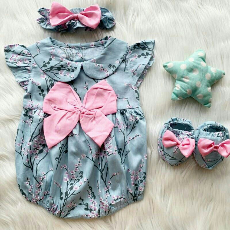 Jumper baby cewek Verry blossom 3