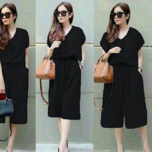 Jumpsuit Polos Wanita