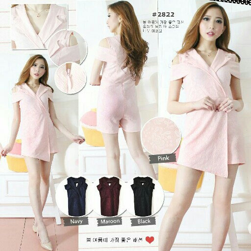 Jumsuit Pendek HR79 