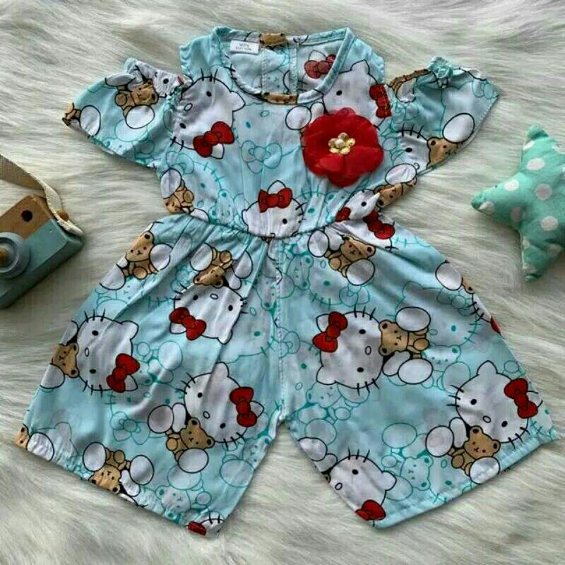 Jumsuit Sabrina HK biru