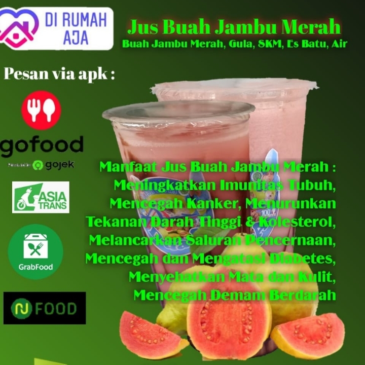 Jus Buah Jambu Merah