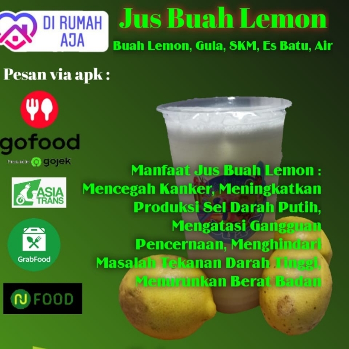 Jus Buah Lemon