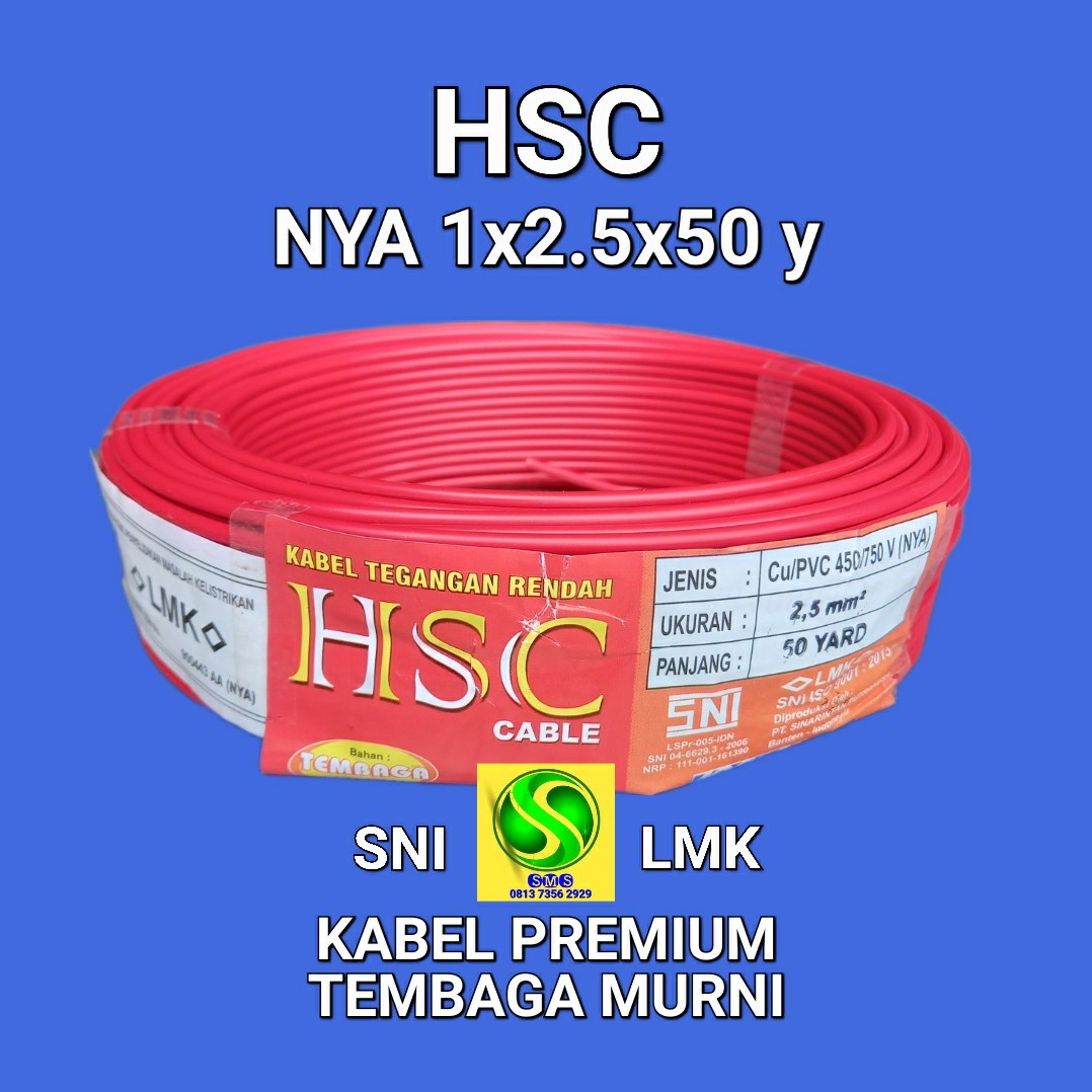 KABEL NYA HSC SNI MERAH