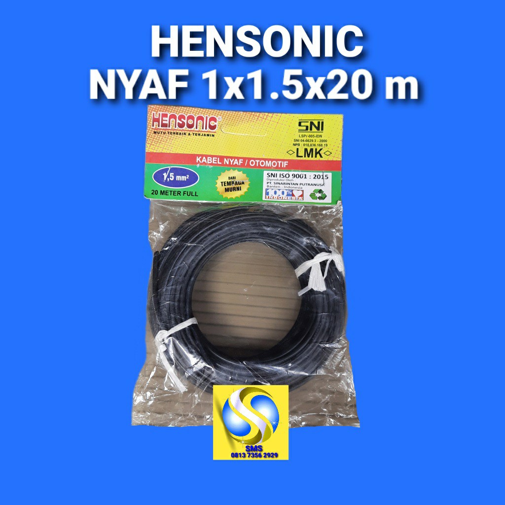 KABEL NYAF HENSONIC BLACK