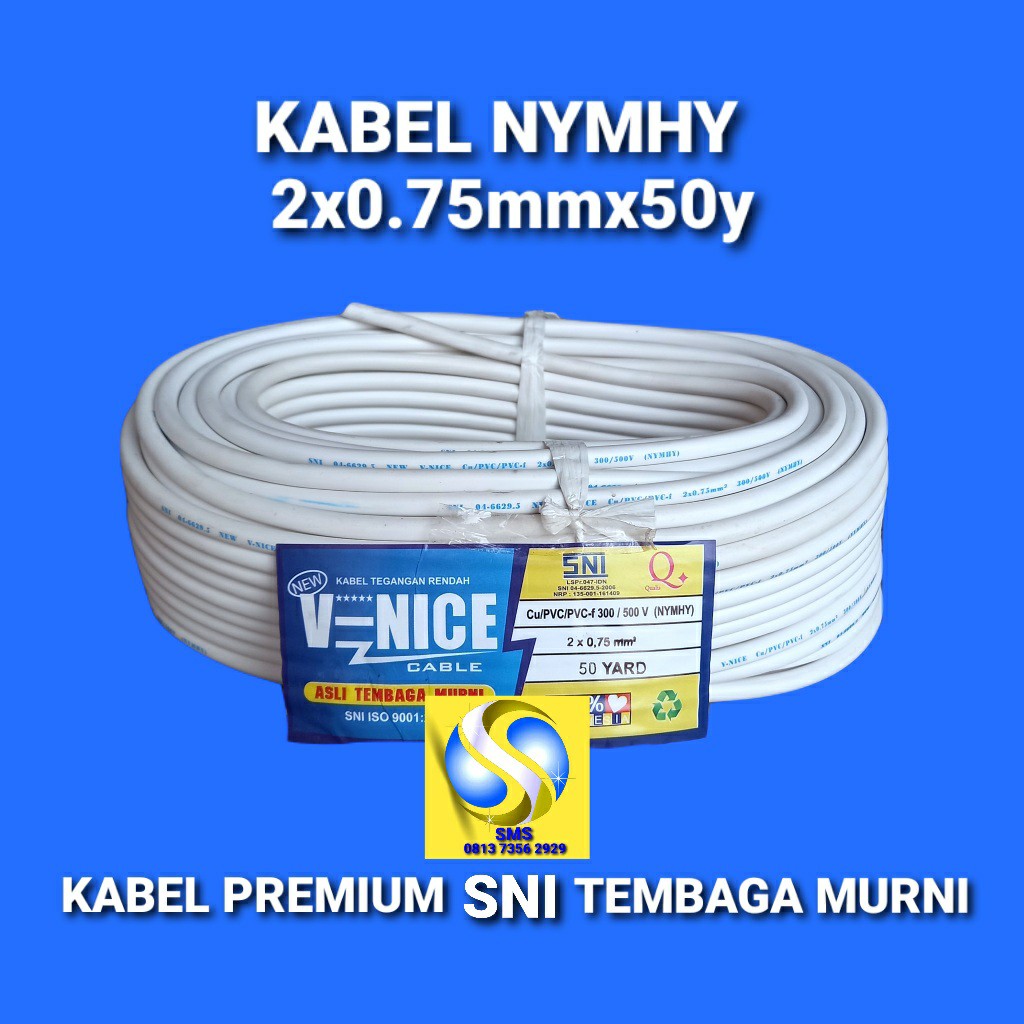 KABEL NYMHY 2x075x50y V-NICE