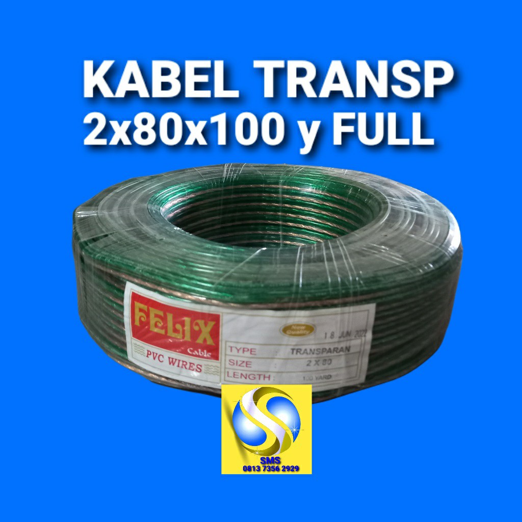 KABEL TRANSP 2X80X100y FELIX