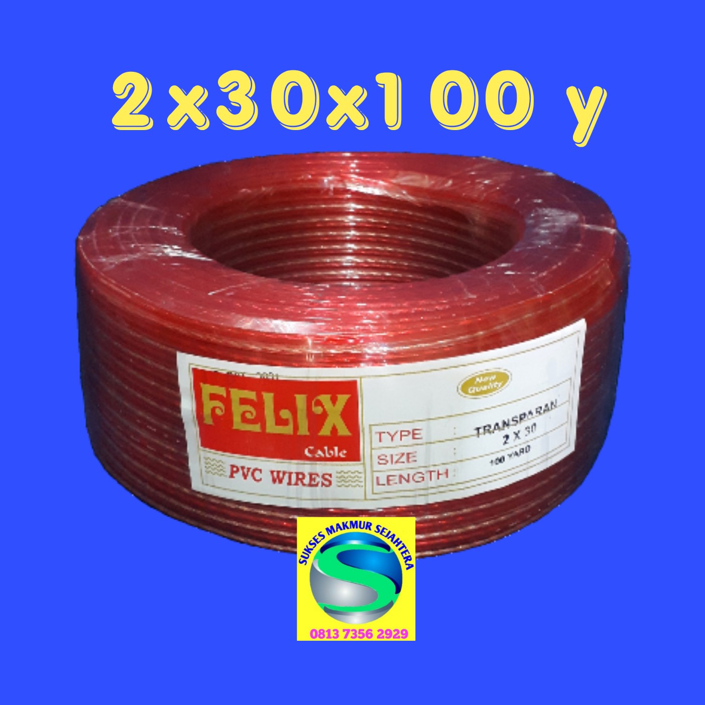 KABEL TRANSP 2x30x100 y FELIX