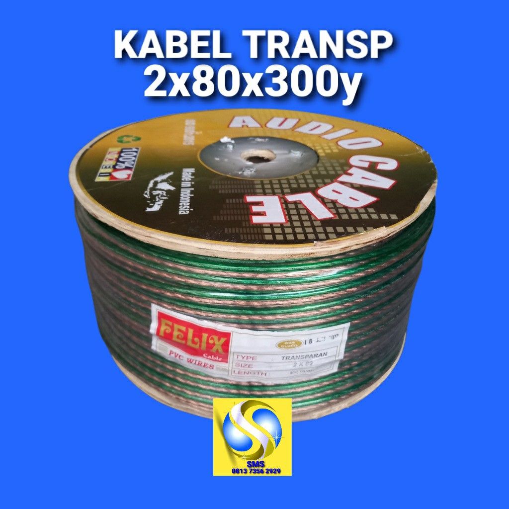 KABEL TRANSP 2x80x300y FELIX