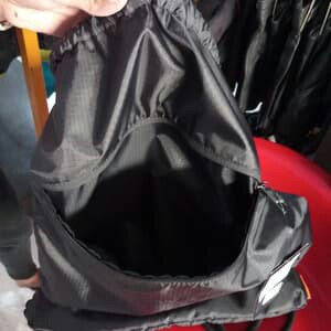 KALIBRE TAS  BLACK - DRAWSTRING BAG 02 17L - 910884 - 000 MERK KALIBRE 3