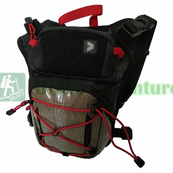 KALIBRE TAS THIGH BAG BLACK DARK GREY - SHIFTER 3L - 920818 - 045 MERK 2