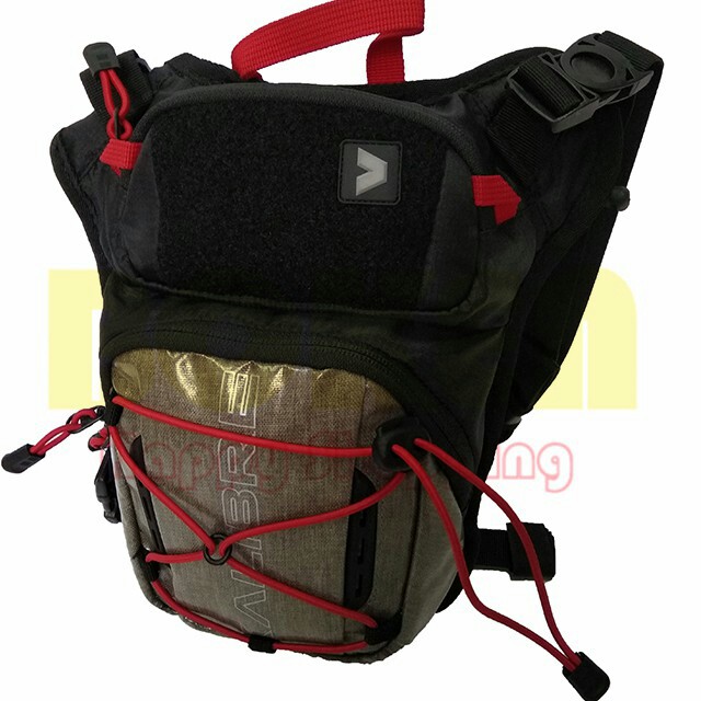 KALIBRE TAS THIGH BAG BLACK KHAKI SHIFTER 3L - 920818 - 054  MERK KALI