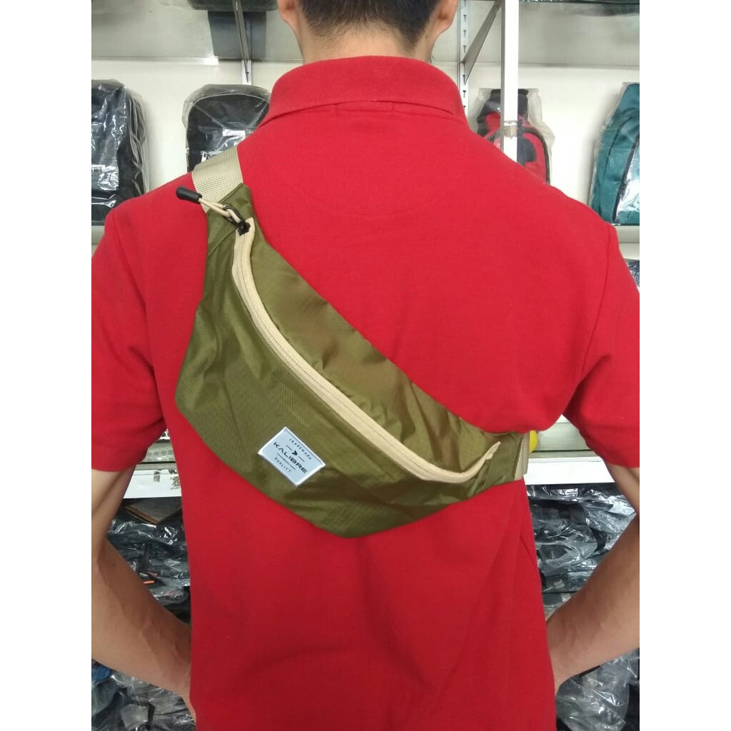 KALIBRE TAS WAIST BAG HURLEY 3L - 920823 - 999 MERK KALIBRE PER UNIT 2