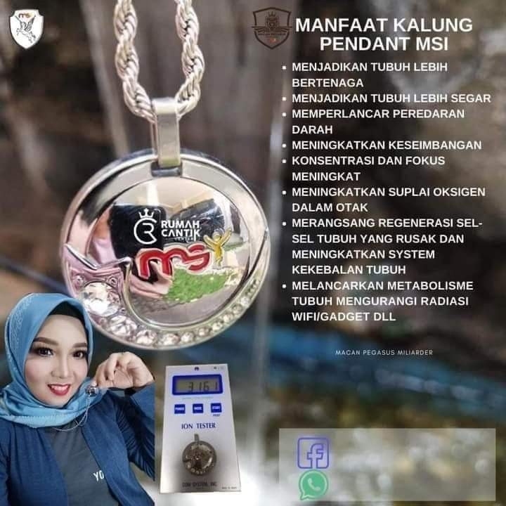 KALUNG PENDAN KESEHATAN