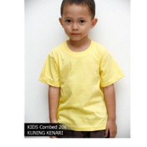 KAOS ANAK KAOS POLOS ANAK BAHAN COTTON COMBED SIZE 1 - 2 -  3 - XS MER 2