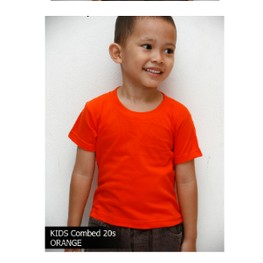 KAOS ANAK KAOS POLOS ANAK BAHAN COTTON COMBED SIZE 1 - 2 -  3 - XS MER 3